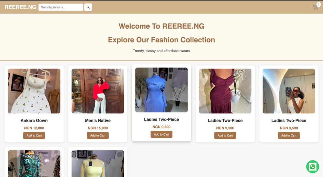 Mini E-Commerce Website